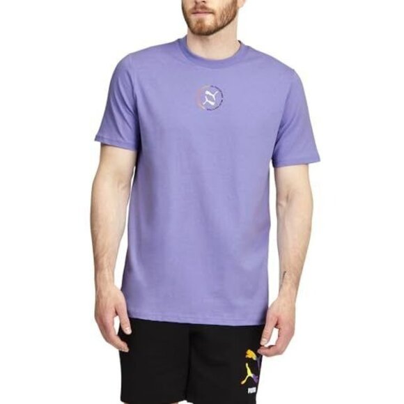 Puma Other - PUMA Men's Pride Tee T Shirt Top , Sweet Lavender, M, Medium